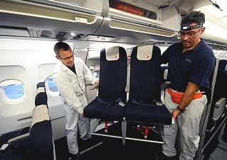 Air France relooke ses cabines à Toulouse