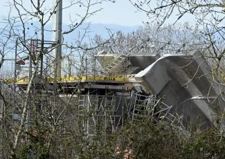 Toulouse ligne C. Le chantier à l'arrêt après un accident mortel