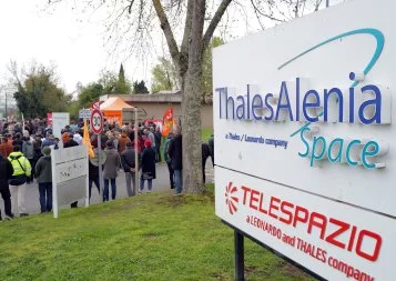 À Toulouse, la mobilisation des salariés de Thales Alenia Space persiste 