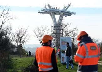 Malgré la crise, le téléphérique toulousain Téléo se dessine