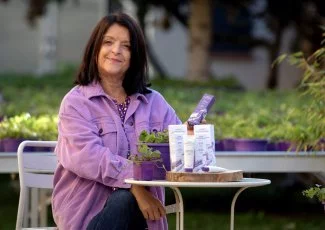 Toulouse. Jardin d'Elen se fait une beauté à base de violette 