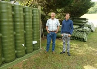 Graulhet. Écol'eaumur, un récupérateur d'eau de pluie révolutionnaire 