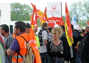 Toulouse : les salariés de Veolia Eau en grève pour leur salaire