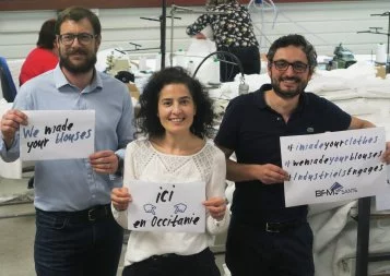 Graulhet. L'entreprise BFM s'engage dans la fabrication de surblouses lavables
