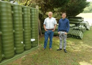 Graulhet. Écol'eaumur, un récupérateur d'eau de pluie révolutionnaire 