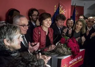 Carole Delga, nouvelle présidente de la Région Languedoc-Roussillon Midi-Pyrénées