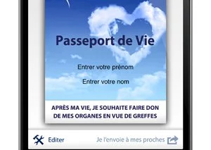 Phonitive : Une application pour le don d'organes