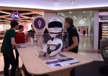 Les jeunes pousses de l'IoT valley transforment le centre commercial de Labège en un immense objet connecté 