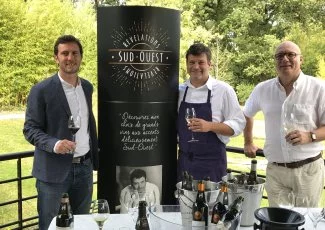 Toulouse. Les vignerons du Sud-Ouest s'associent au chef Delpech pour booster leurs ventes 