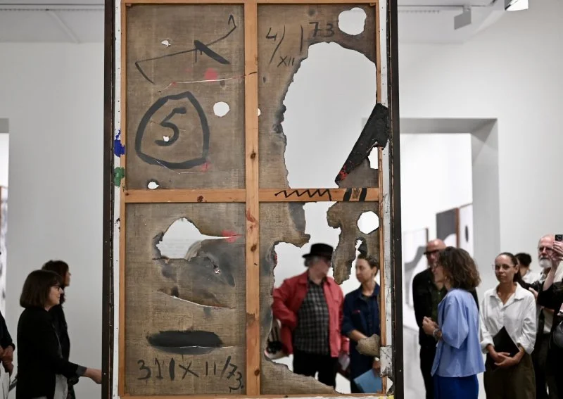 Miró assassine la peinture aux Abattoirs