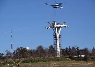 À Toulouse, le chantier du téléphérique Téléo se poursuit en haute altitude 